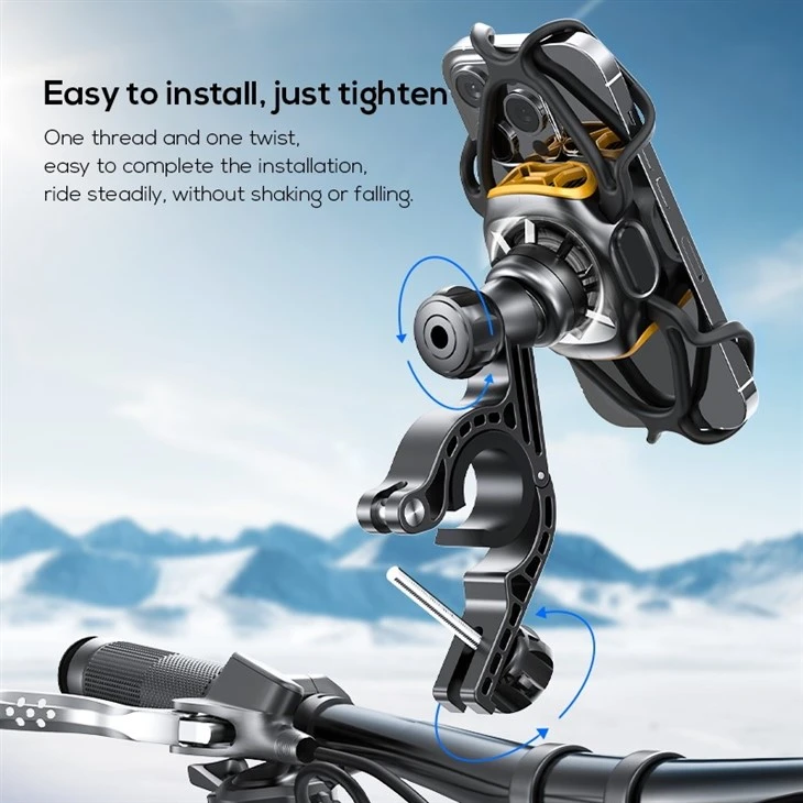 MEMO GW05 Universal Phone Cooling Holder Silicone Flexible Motorcycle Cycling Bike Cell Phone Holder best